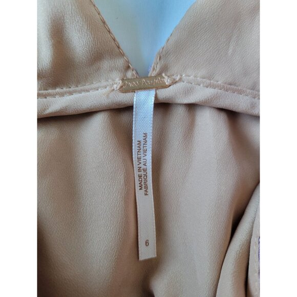 Free People Dangerous Love Purple Lace Mini Dress Size 6 - Picture 8 of 12